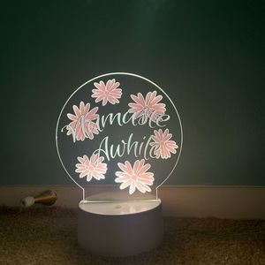 LIGHT UP namaste awhile art!